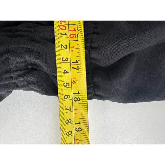 A New Day Tiered Black Maxi Dress Spaghetti Strap Tie Back Size XXL - Picture 7 of 8